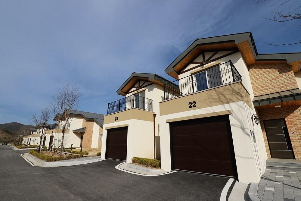 Le Comte Bleu Hotel Pyeongchang Exterior foto